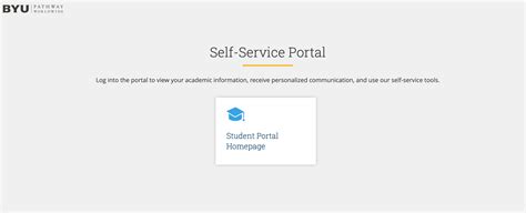 byu pathway student portal|Self.